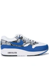 Nike X Atmos Air Max 1 Print "we Love " Sneakers In White