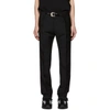 GIVENCHY GIVENCHY BLACK BELT TROUSERS