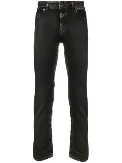 Diesel Black Gold Classic Slim-fit Jeans In Black