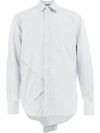 Moohong Double Collar Shirt In Grey