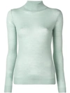 JOSEPH JOSEPH HIGH NECK SWEATER - GREEN