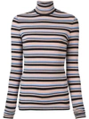 PROENZA SCHOULER PROENZA SCHOULER PSWL STRIPE TURTLENECK - MULTICOLOUR