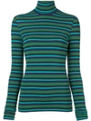 PROENZA SCHOULER PROENZA SCHOULER PSWL STRIPE TURTLENECK - MULTICOLOUR