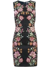 ALICE AND OLIVIA ALICE+OLIVIA FLORAL PRINTED PENCIL DRESS - MULTICOLOUR