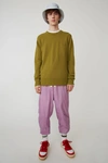 Acne Studios Crewneck Sweater Olive Green