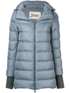 Herno Glove Insert Padded Jacket - Blue In Blue