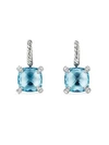 DAVID YURMAN CHÂTELAINE DROP EARRINGS WITH GEMSTONE & DIAMONDS,400088825171