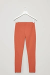 COS TROUSERS WITH ANKLE ZIPS,0637036005