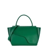 ATP ATELIER AREZZO GREEN LEATHER SHOULDER BAG