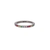 ROSIE FORTESCUE RHODIUM-PLATED STERLING SILVER RING,2803404
