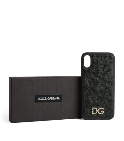 Dolce & Gabbana Leather Iphone X Case