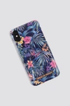 IDEAL OF SWEDEN MYSTERIOUS JUNGLE IPHONE X CASE - BLUE, MULTICOLOR