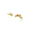 KAROLINA BIK JEWELLERY Algae Spiral Earrings Gold