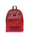 KENZO LARGE TIGER CANVAS BACKPACK,10650189