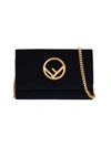 FENDI MINI-BAG VELVET FLAP,10649789