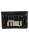 MIU MIU LOGO CARDHOLDER,10650087