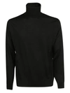 Prada Wool Turtleneck Sweater In Black