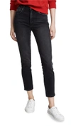 AMO HIGH RISE STIX CROP JEANS