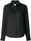 ASPESI ASPESI 基本款衬衫式夹克 - 黑色