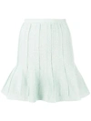 ALBERTA FERRETTI flared short skirt