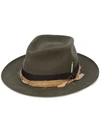 NICK FOUQUET LEATHER HAT