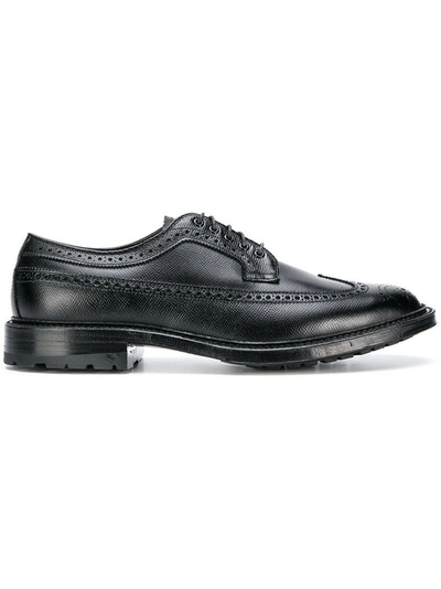 Alden Shoe Company Classic Derby Shoes In Black