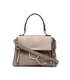 CHLOÉ Grey Faye Day Shoulder Bag,2371896107316331905