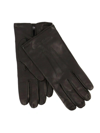 Emporio Armani Gloves - Item 46652900 In Black