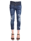 DSQUARED2 COOL GIRL CROPPED FIT JEANS,10650418