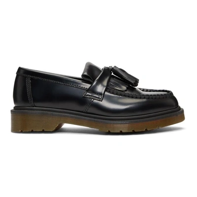 Dr. Martens' Black Leather Adrian Loafers