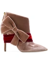 FAUSTO PUGLISI POINTED TOE BOOTIES