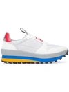 Givenchy White, Grey And Black Tr3 Logo Nylon And Suede Leather Sneakers In Grey