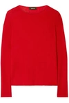 AKRIS CASHMERE AND SILK-BLEND SWEATER