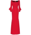 ROLAND MOURET Off-the-shoulder gown,P00327819