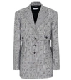 ALTUZARRA Neil格纹羊毛混纺西装式外套,P00340971