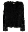 YVES SALOMON FUR JACKET,P00336596