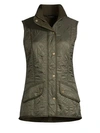 Barbour Core Essentials Otterburn Quilted Vest In Green