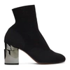 CLERGERIE CLERGERIE BLACK KEANE SOCK BOOTS