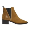 ACNE STUDIOS ACNE STUDIOS BROWN SUEDE JENSEN BOOTS