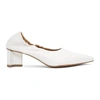CLERGERIE CLERGERIE WHITE SOLAL HEELS