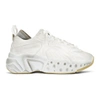 Acne Studios Manhattan Tumbled Low-top Sneakers In White