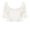 ALEXIS Faiza Cropped Blouse,FAIZA