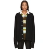 Acne Studios Black Neve Face Cardigan