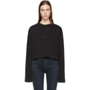 ACNE STUDIOS ACNE STUDIOS BLACK ODICE SWEATSHIRT