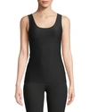 Chantelle Soft Stretch One-size Smooth Tank Top In Black