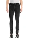 FENDI Logo Print Skinny Jeans