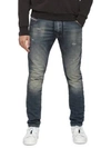 DIESEL Krooley Cb-Ne Distressed Skinny Drawstring Jeans