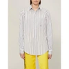 OFF-WHITE STRIPED COTTON-POPLIN SHIRT