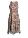 NANETTE LEPORE Silk Print Frock Dress