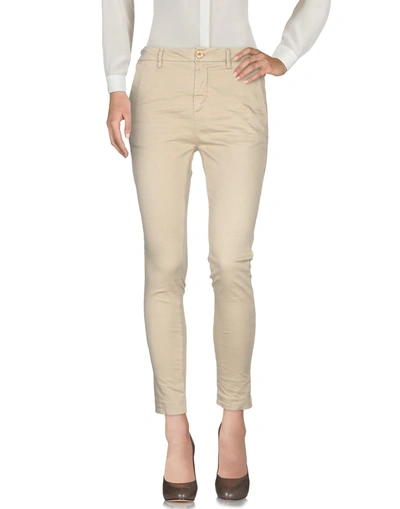 Aglini Casual Pants In Beige